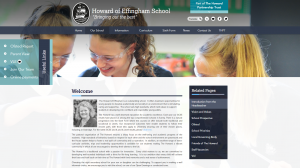 Howard of Effingham School Inside Page by Greenhouse School Websites