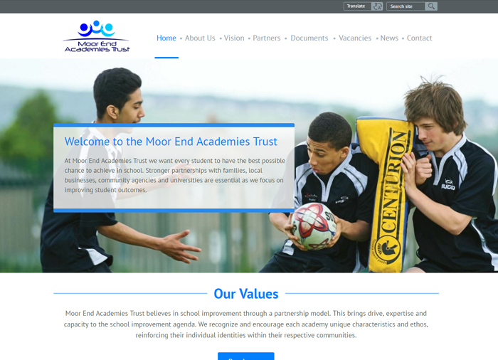 MoorEnd Academy Trust Website