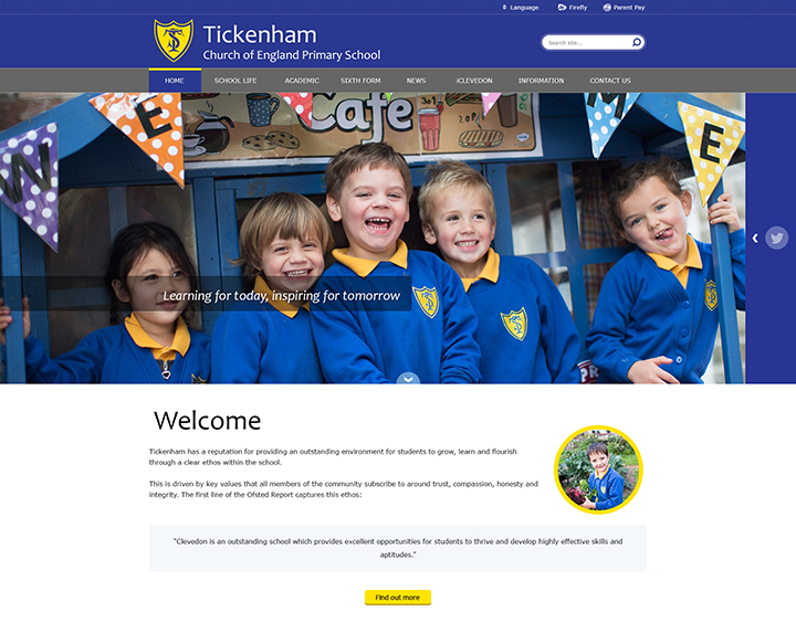 Tickenham Primary School Website Academy Trust MAT Website