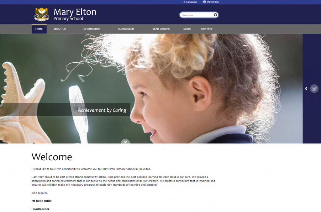 Mary Elton Primary School Website