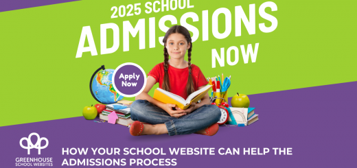 school admissions website